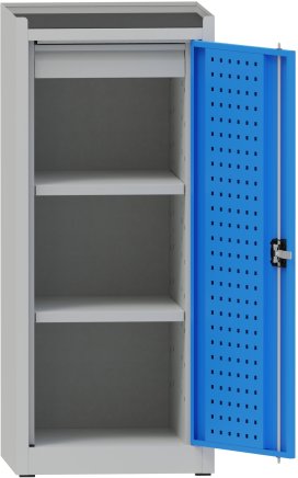 Werkstattschrank mit Schublade und Fachböden - 1