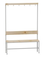 Garderobenbank A6840 - Breite 1200 mm