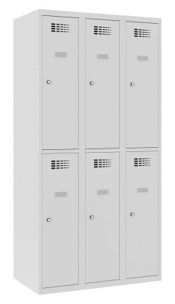 Garderobenschrank Sus 332 W, Breite 900 mm - 1