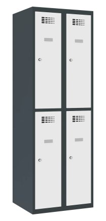 Garderobenschrank Sus 322 W, Breite 600 mm - 5
