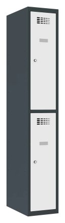 Garderobenschrank Sus 312 W, Breite 300 mm - 1