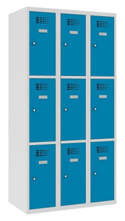Schließfachschrank Sus 333 W, Breite 900 mm - 3