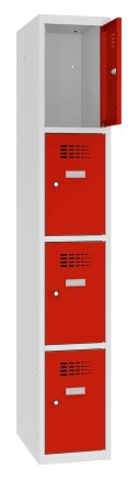 Schließfachschrank Sus 314 W - 5
