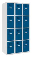 Schließfachschrank Sus 334 W, Breite 900 mm - 1