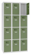 Schließfachschrank Sus 334 W, Breite 900 mm - 4