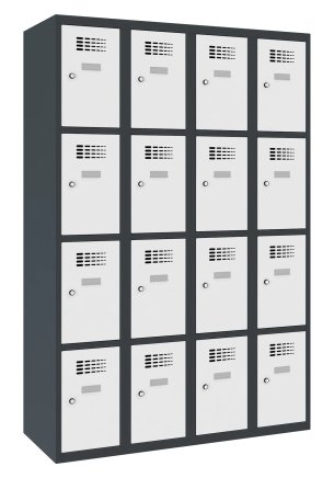 Schließfachschrank Sus 344 W - 1