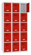 Schließfachschrank Sus 335 W, Breite 900 mm - 4