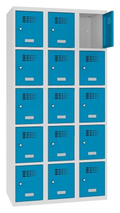 Schließfachschrank Sus 335 W, Breite 900 mm - 5