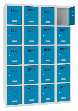 Schließfachschrank Sus 345 W - 5