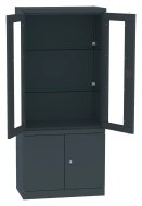 Schrank mit Glas- und Vollblechtüren Malow NSML 114 - 4
