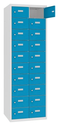Schließfachschrank MSus 3210 mit 20 Fächern - 1