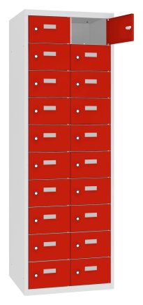 Schließfachschrank MSus 3210 mit 20 Fächern - 4