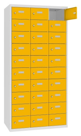 Schließfachschrank MSus 3310 mit 30 Fächern, Tiefe 500 mm - 4