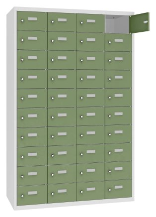 Schließfachschrank MSus 3410 mit 40 Fächern, Tiefe 500 mm - 4