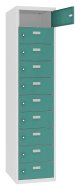 Schließfachschrank MSus 4110 mit 10 Fächern, Tiefe 500 mm - 4