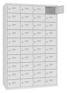 Schließfachschrank MSus 4310 mit 30 Fächern, Tiefe 500 mm - 2