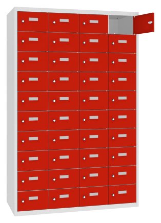 Schließfachschrank MSus 4310 mit 30 Fächern, Tiefe 500 mm - 3