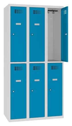 Garderobenschrank Sus 332 W, Breite 900 mm - 4