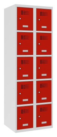 Schließfachschrank Sus 325 W - 3