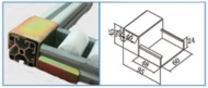 Der Rollenbahnhalter KJ-2060C-40 - 1