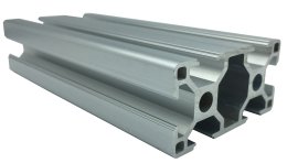 Aluprofil 30 x 60, KA-3060  1 m + Zuschnitt nach Maß