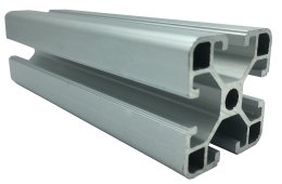 Aluprofil 40 x 40, KA-4040  1 m + Zuschnitt nach Maß