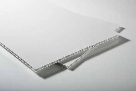 Bubbelplatte mit Noppenstruktur, weiß AKYPRINT - 1