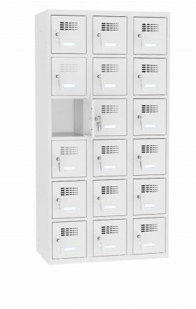 Schließfachschrank MSus 336 W, Breite 900 mm - 2