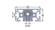 Aktuator SMS-I-40x80 400 mm - 2