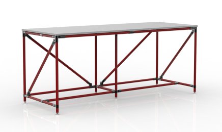 Werkbank 2000 mm breit, 240405312 - 2