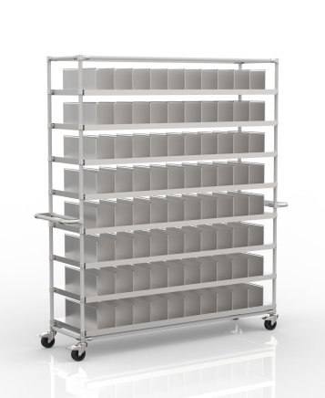 Transportwagen mit modularem Teiler 23121901 - 1
