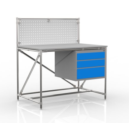 Werkbank mit Lochplatte 240408315 (3 Modell) - 4