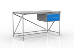Werkbank mit zwei Schubladen Breite 1500 mm, 24040538