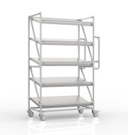 Regalwagen für Behälter mit schrägen Böden 1000 x 500 mm, SP10050 - 1