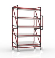 Regalwagen für Behälter mit schrägen Böden 1000 x 500 mm, SP10050 - 2