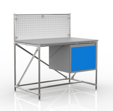 Werkbank mit Lochplatte 240408317 (3 Modell) - 4