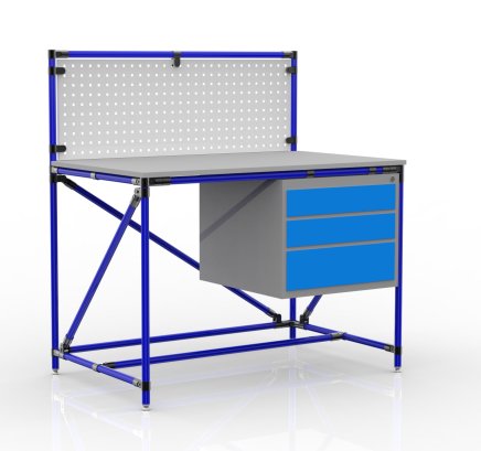 Werkbank mit Lochplatte 240408315 (3 Modell) - 3
