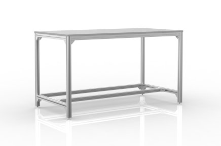 Werkbank aus Aluminiumprofilen (verschiedene Varianten) - 1