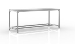 Werkbank aus Aluminiumprofilen (verschiedene Varianten)