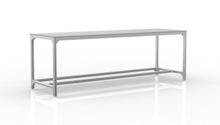 Werkbank aus Aluminiumprofilen (verschiedene Varianten) - 1