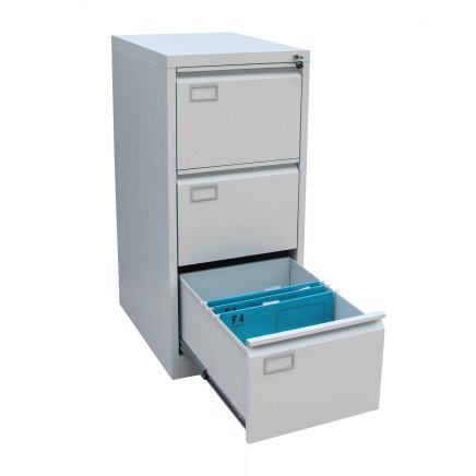 Hängeregistraturschrank V03, 3 Schubläden, Format DIN A4 - 2