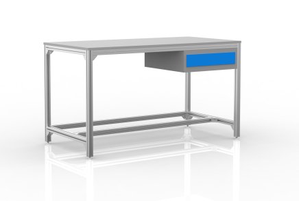 Werkstatttisch aus Aluminiumprofilen 1 (verschiedene Varianten) - 1