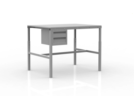 Arbeitstisch SP, Tiefe 900 mm, höhenverstellbar, (4 Modelle) - 1