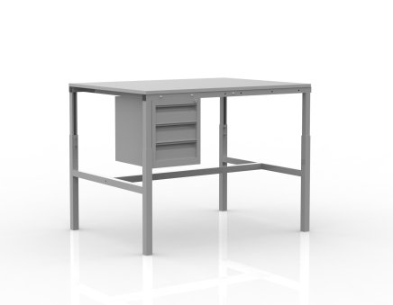 ESD Arbeitstisch SPESD, Tiefe 700 mm (4 Modelle) - 1
