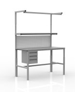 Antistatischer höhenverstellbarer Tisch Enprag SPEXESD, 1500 × 700 mm