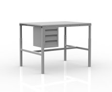 ESD Arbeitstisch SPESD, Tiefe 900 mm (4 Modelle)
