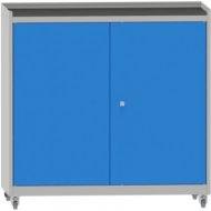 Werkstattschrank mit Türen S45550, fahrbar - 1