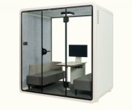 Akustische Box P4F für 4 Personen mit Möb Set - 1