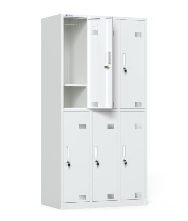 Gardedrobenschrank mit Zylinderschloss - 2