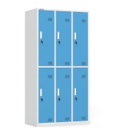 Garderobenschrank mit Zylinderschloss
